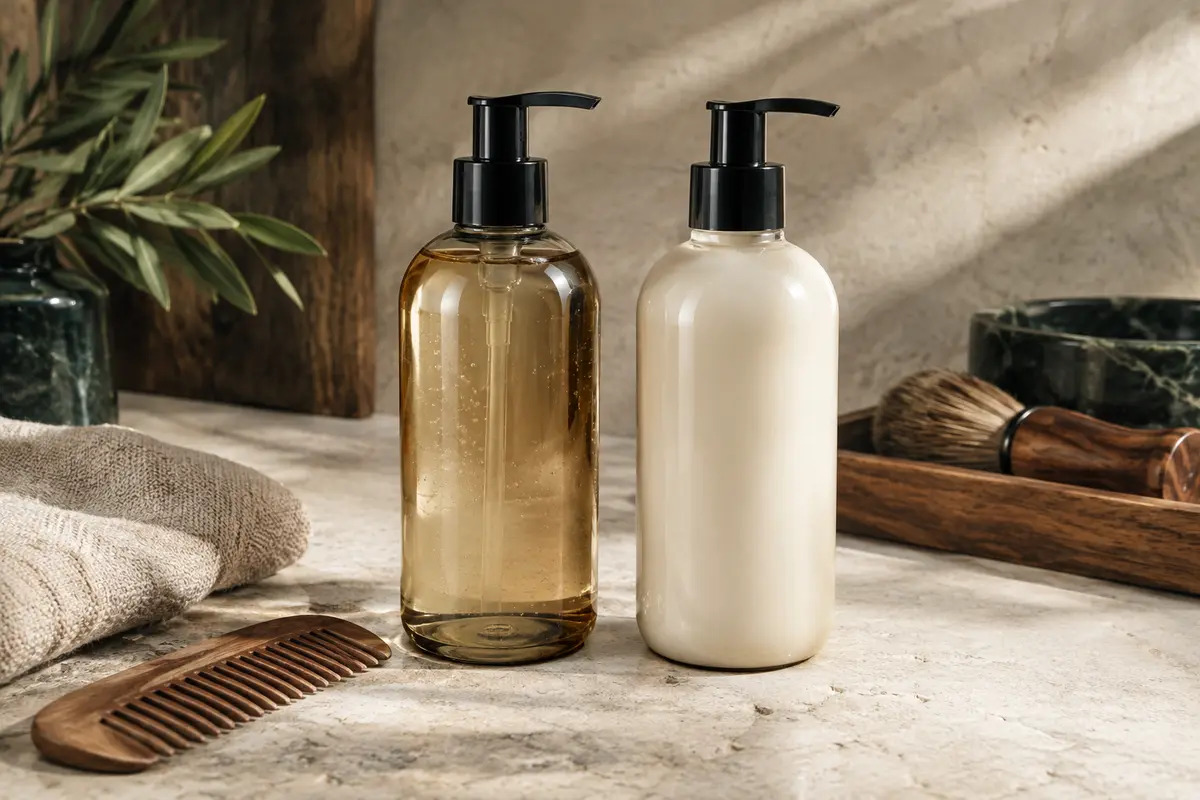 Duo de shampoing et après-shampoing pour barbe aux huiles d’argan et de jojoba
