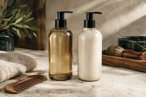 Duo de shampoing et après-shampoing pour barbe aux huiles d’argan et de jojoba